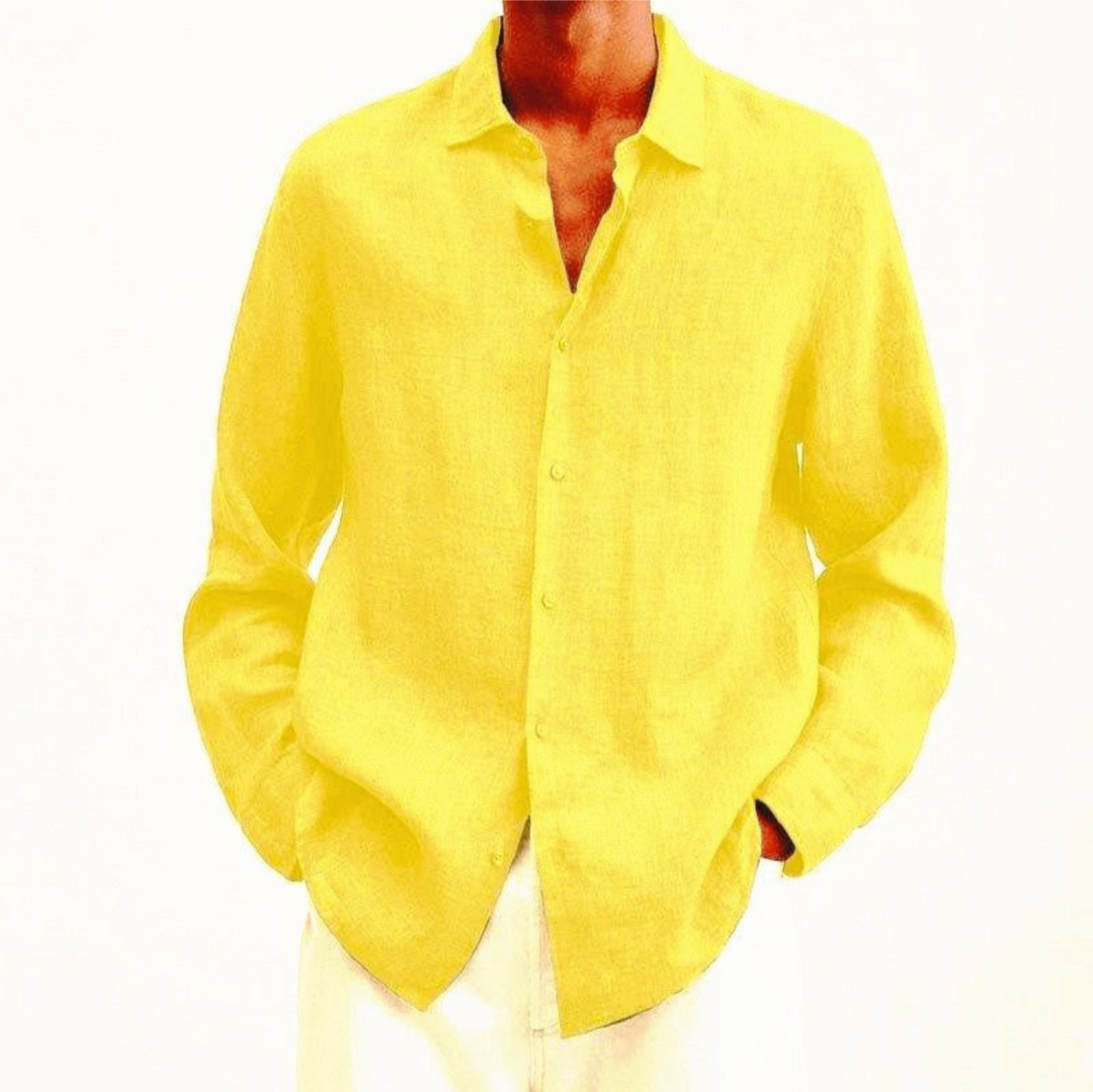 Lune London | Linen shirt for men Long