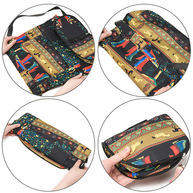 Chic und Stil | Foldable Backpack Large Waterproof Backpack for Folding with Drawstring