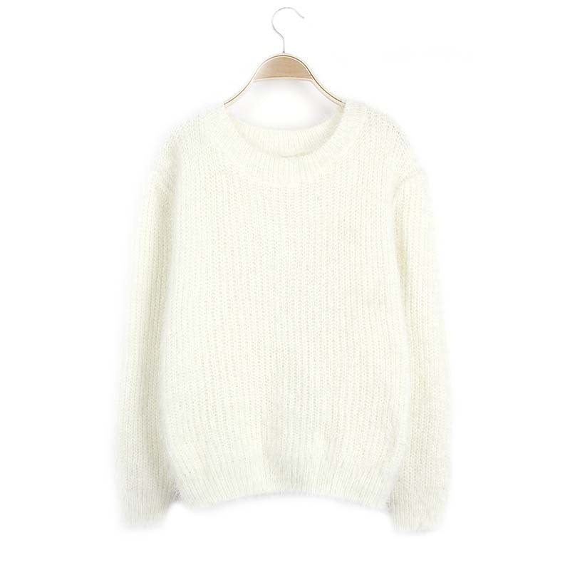 Ladies Soft Sweater with Structured Design and Round Neck Lune London