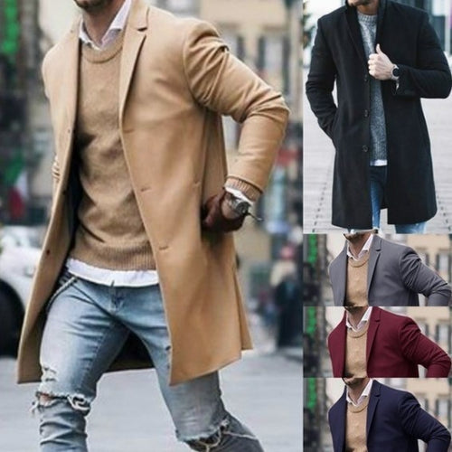 Elegant transition blazer for men with modern cut and practical pockets Lune London