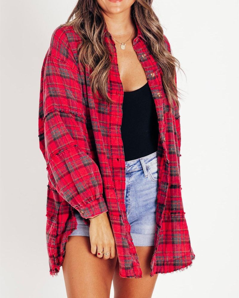 Lune London | Stylish Overlapping Flannel