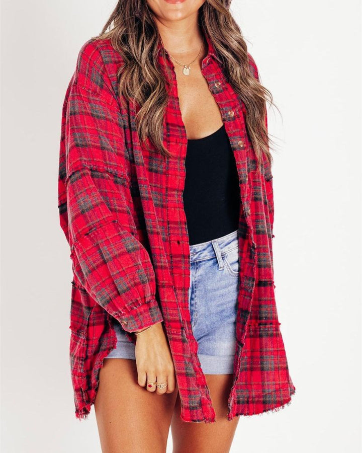 Lune London | Stylish Overlapping Flannel