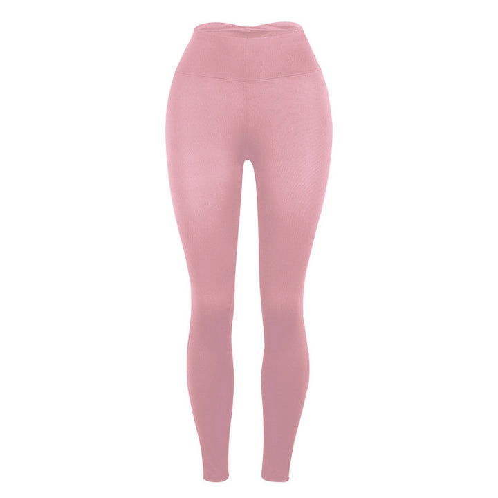 High-waisted sports leggings for women with sculpting effect and breathable material Lune London