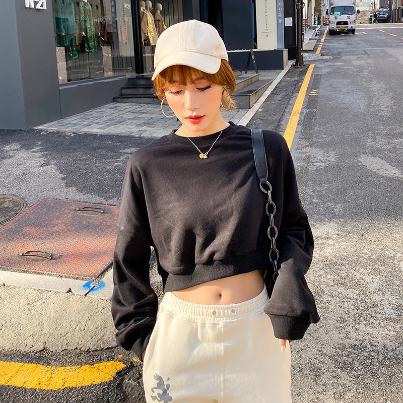 Sweat-shirt court femme Chic & Stil