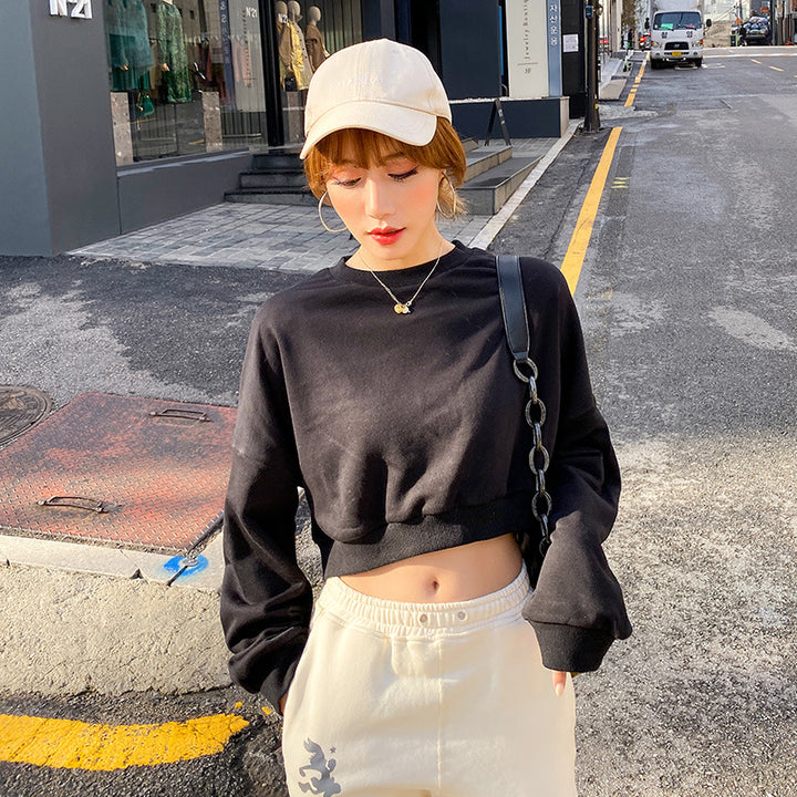 Sweat-shirt court femme Chic & Stil