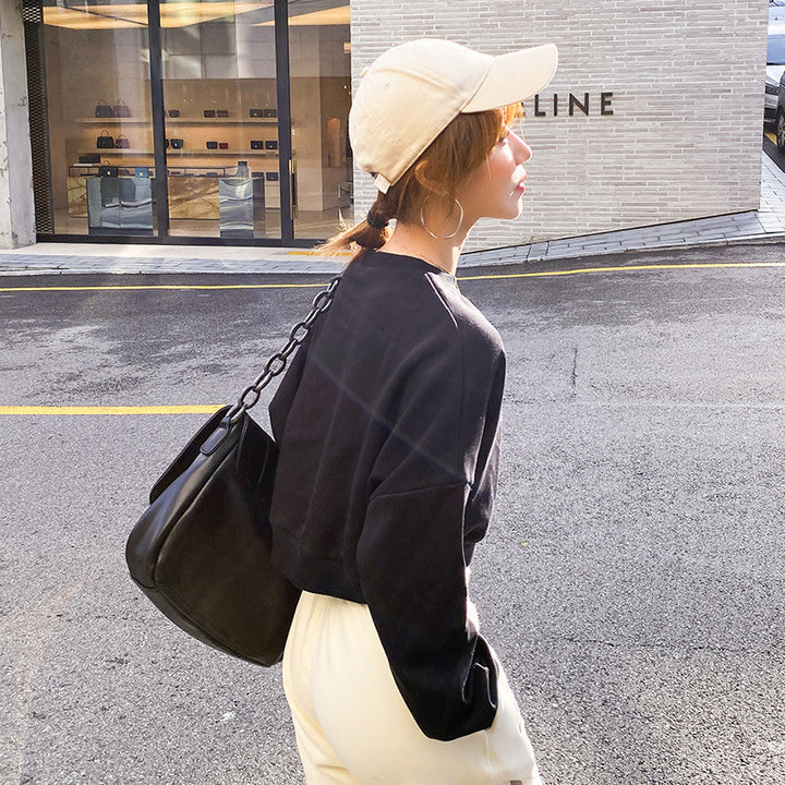 Sweat-shirt court femme Chic & Stil