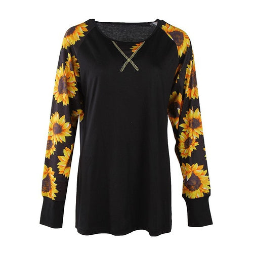 Long-sleeve shirt for women with floral pattern and relaxed fit Lune London
