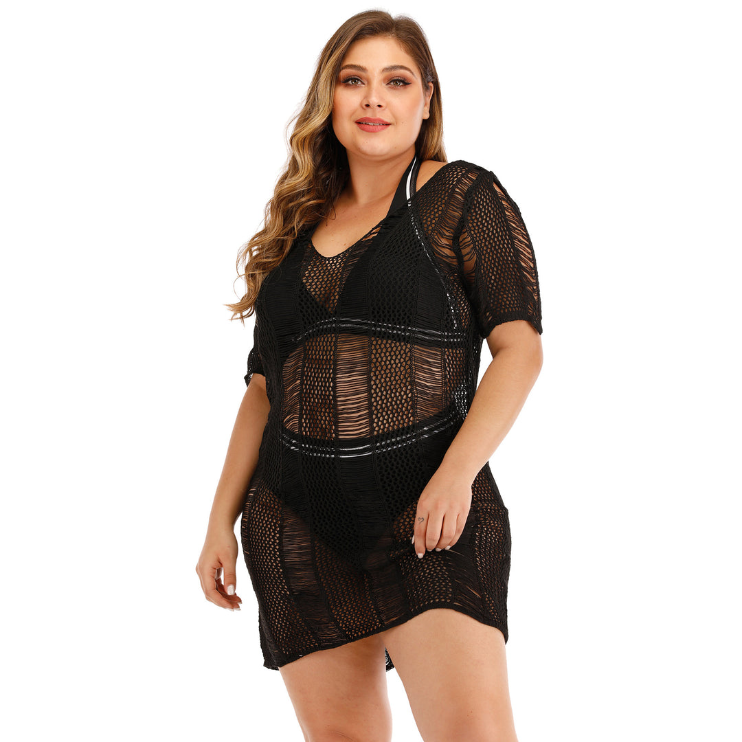 Ladies elegant mesh bathing dress Lune London