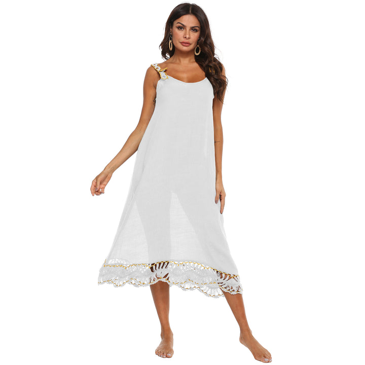 Lune London bohemian mid-length beach dress for women