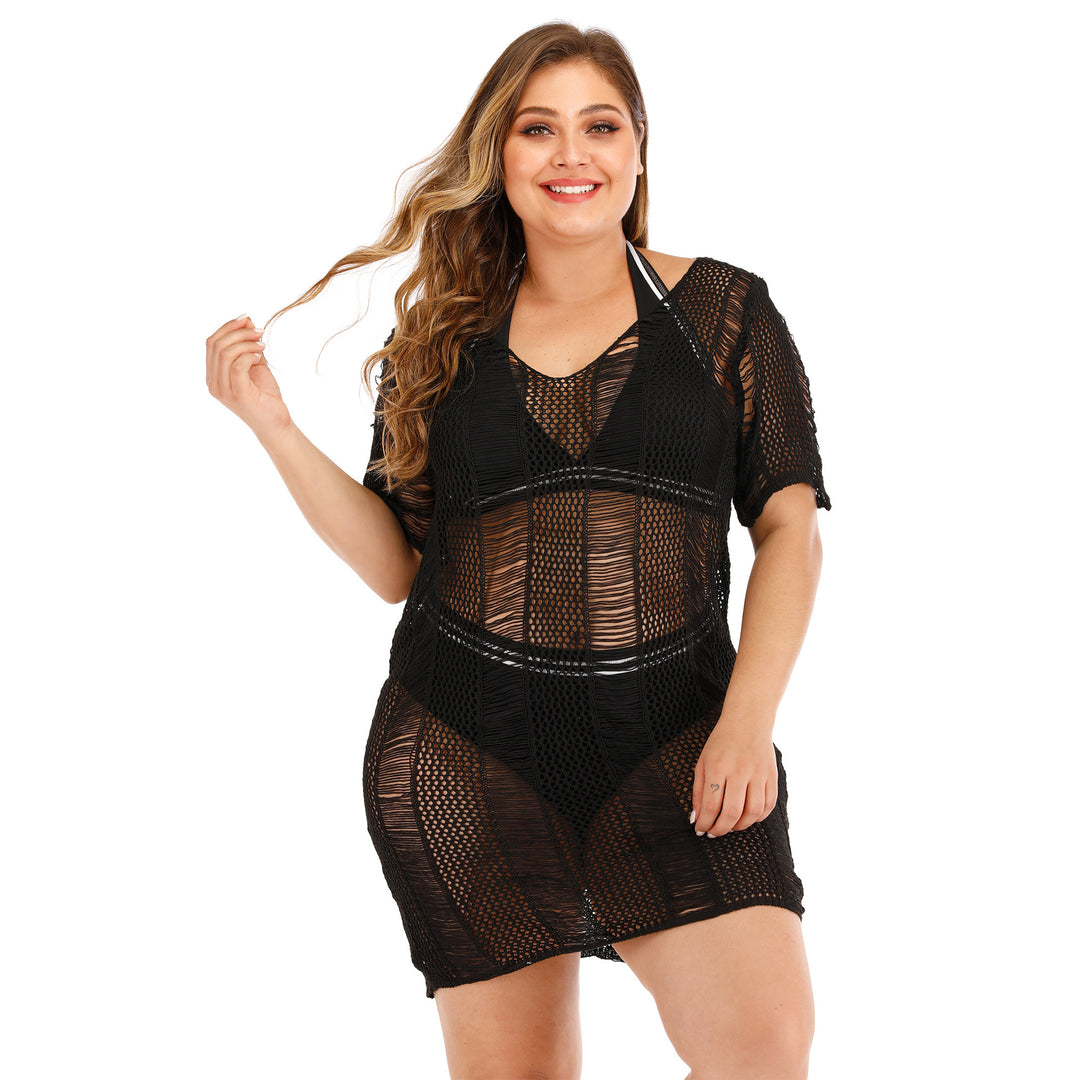 Ladies elegant mesh bathing dress Lune London