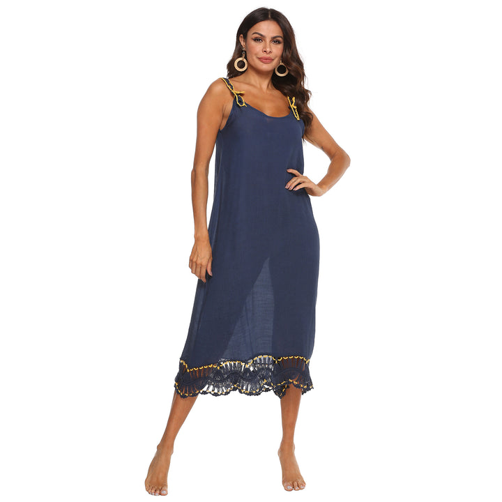 Lune London bohemian mid-length beach dress for women