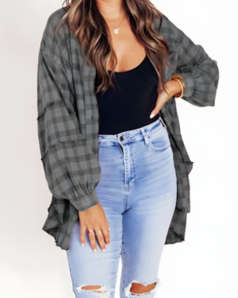 Lune London | Stylish Overlapping Flannel