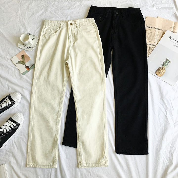Jeans taille haute pour femmes avec coupe élégante Chic & Stil