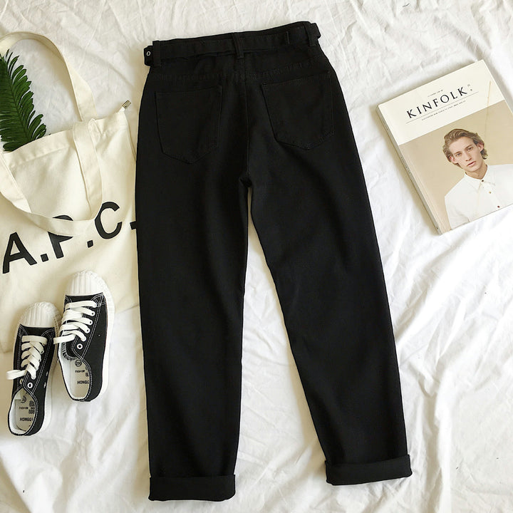 Jeans taille haute pour femmes avec coupe élégante Chic & Stil