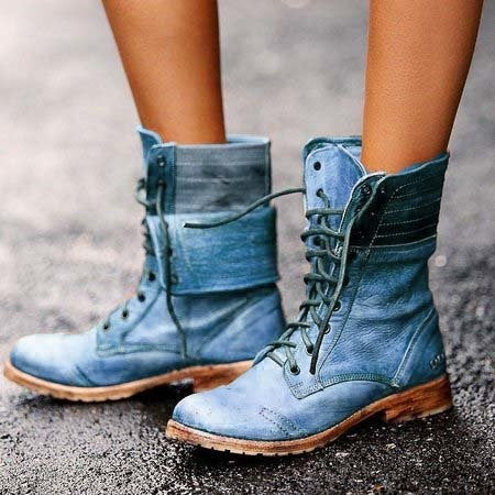 Lune London | Elegant boots with laces in the front