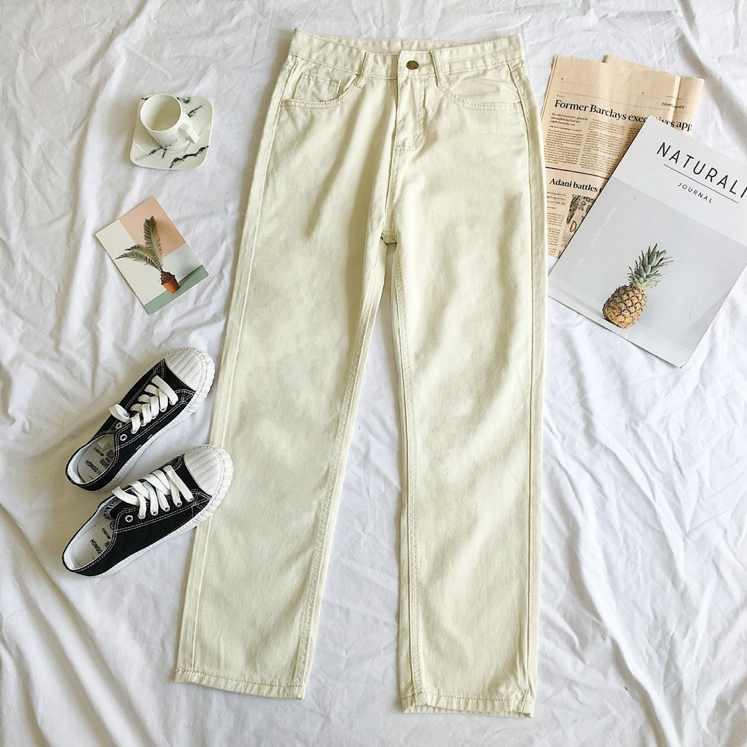 Jeans taille haute pour femmes avec coupe élégante Chic & Stil