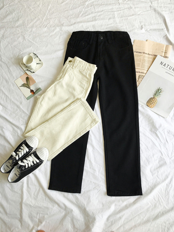 Jeans taille haute pour femmes avec coupe élégante Chic & Stil
