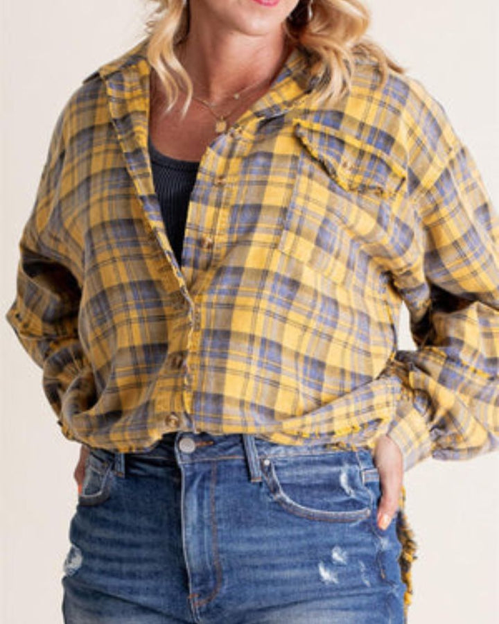 Lune London | Stylish Overlapping Flannel