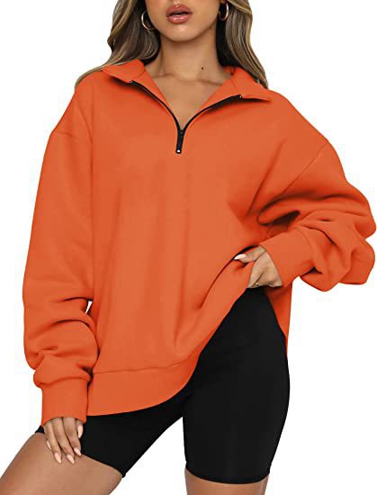 Lune London | Sweatshirt with collar for women