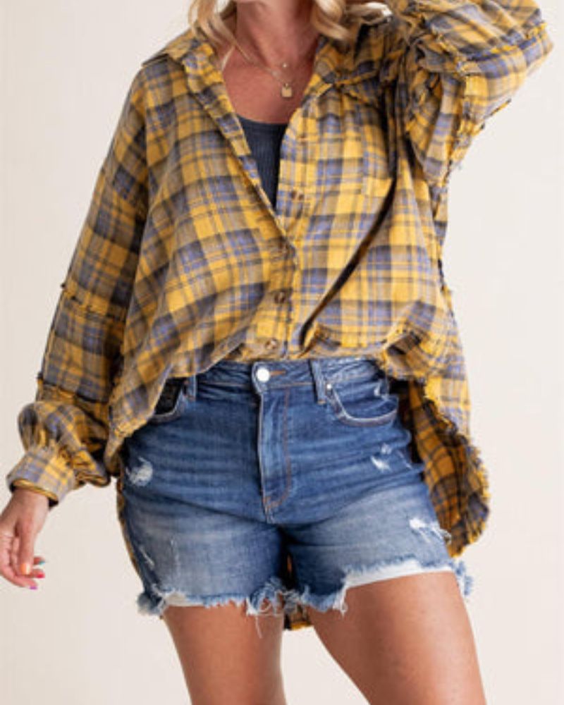 Lune London | Stylish Overlapping Flannel