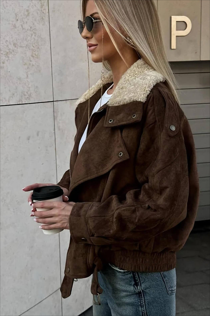 Lune London | Brown Plus Size Jacket