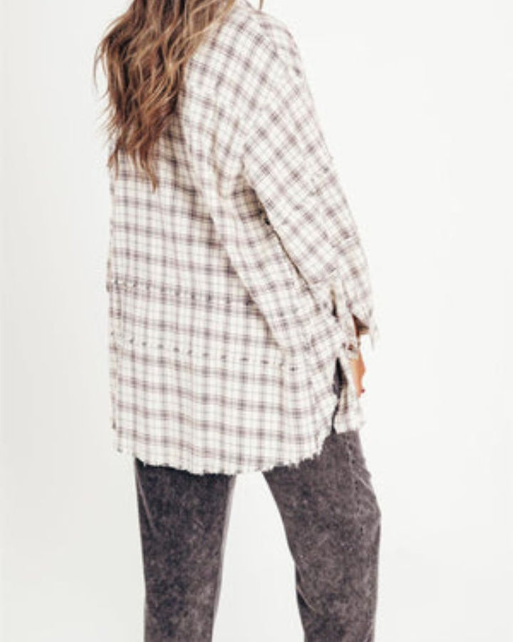 Lune London | Stylish Overlapping Flannel