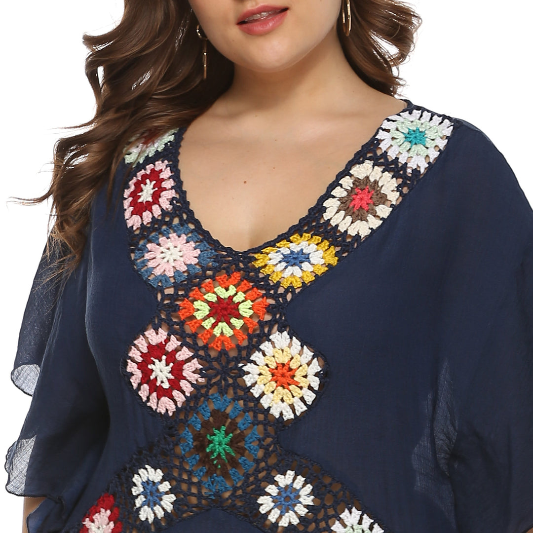 Ladies Elegant Beach Dress Kimono Lune London
