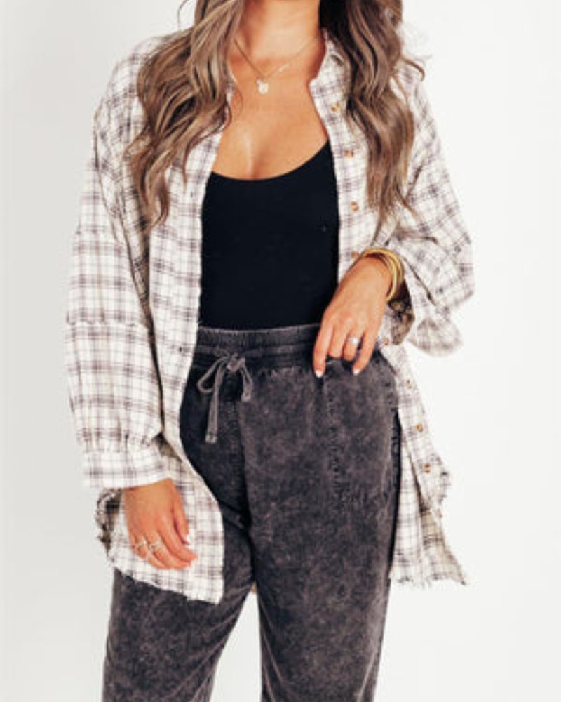 Lune London | Stylish Overlapping Flannel