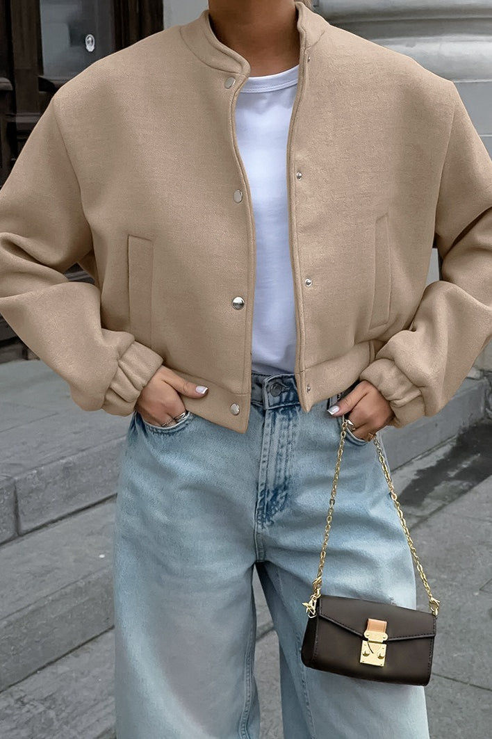 Lune London | Wool Stand Collar Jacket