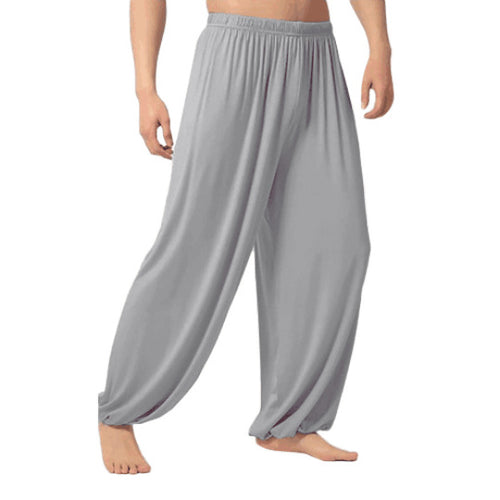 Loose and lightweight leisure pants for women with elastic waistband Lune London