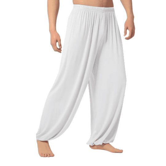 Loose and lightweight leisure pants for women with elastic waistband Lune London