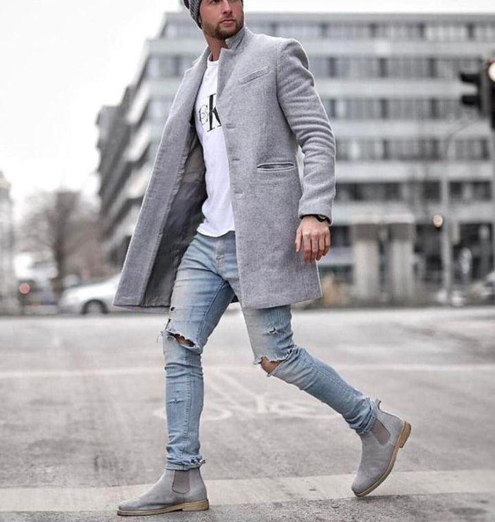 Lune London | Men's elegant wool blazer with a slim fit and stylish details