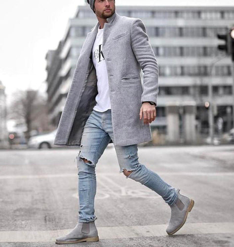 Lune London | Men's elegant wool blazer with a slim fit and stylish details