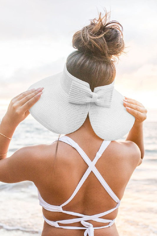 Lune London | Foldable Wide Brim Bow Visor
