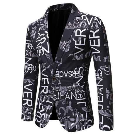 Elegant men's blazer with eye-catching design Lune London