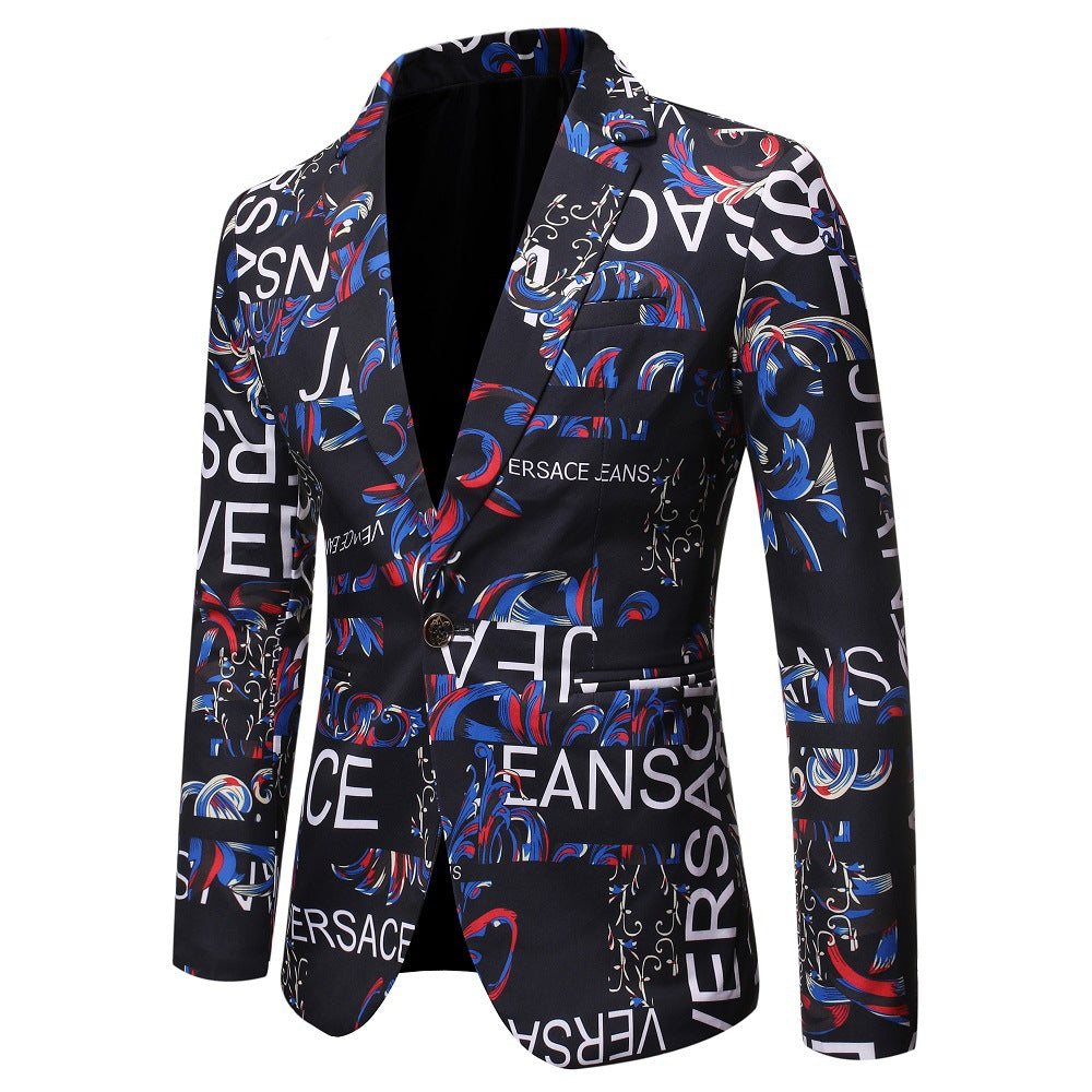 Elegant men's blazer with eye-catching design Lune London