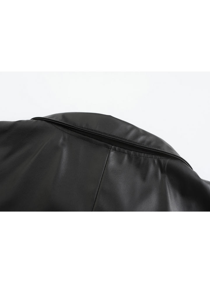 Lune London | Long Leather Coat for Men