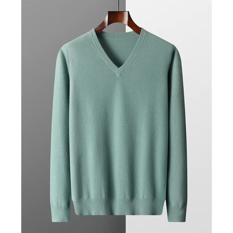 Lune London | Cashmere Pullover Men V-Neck