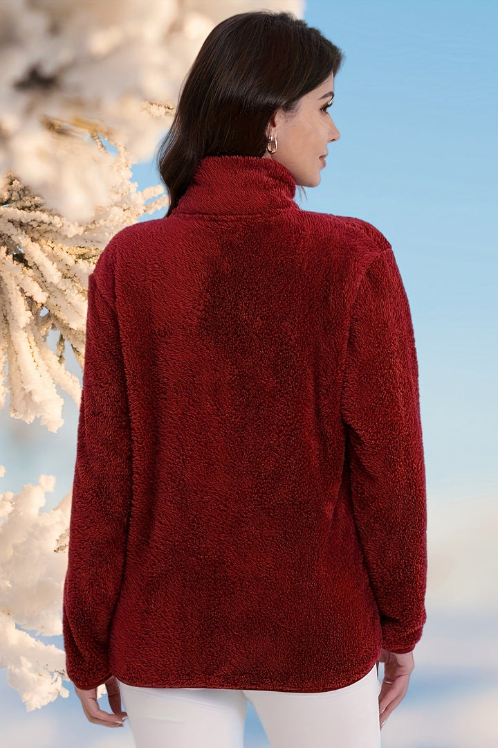 Lune London | Fuzzy Zip-Up Jacket
