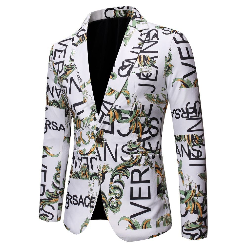Elegant men's blazer with eye-catching design Lune London