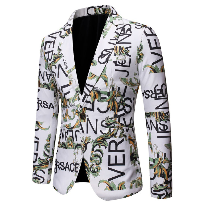 Elegant men's blazer with eye-catching design Lune London