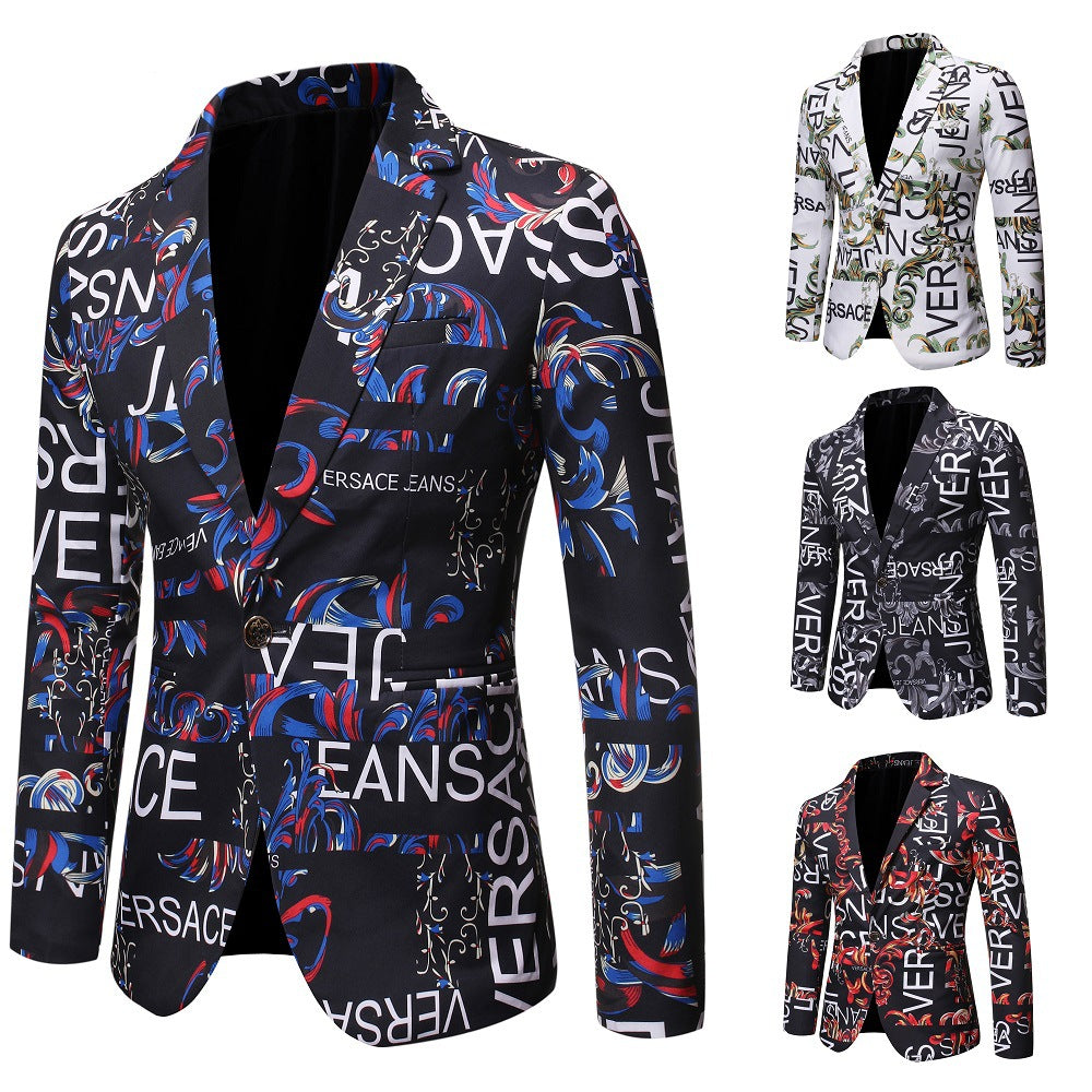 Elegant men's blazer with eye-catching design Lune London