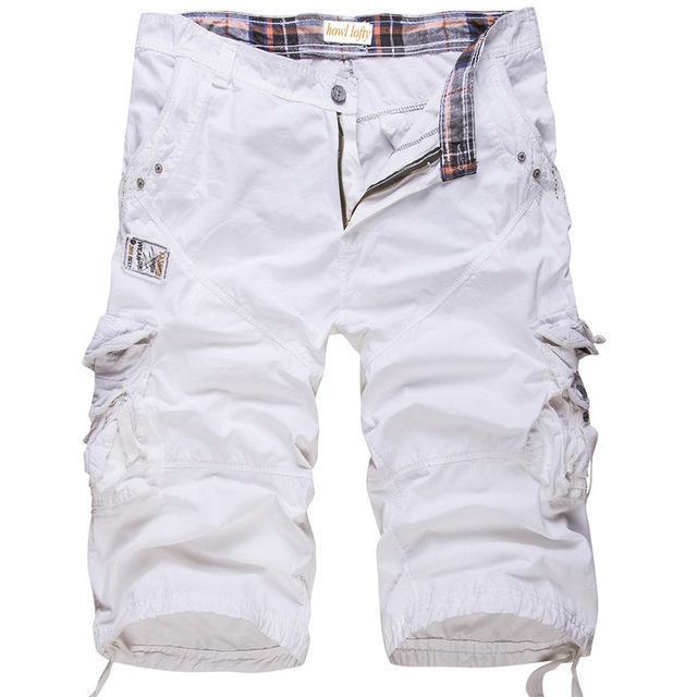 Lune London | Men Army Cargo Shorts