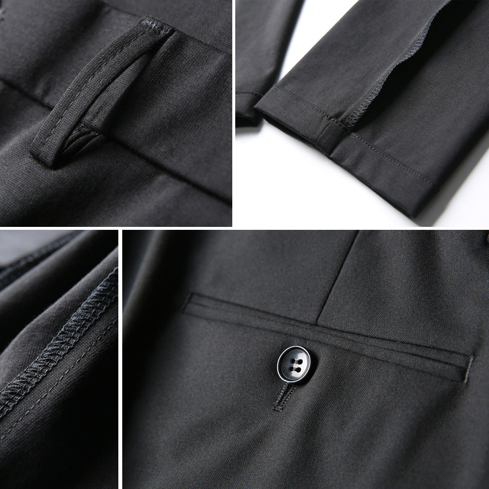 Elegant suit trousers for men with a slim fit and high-quality finish Lune London
