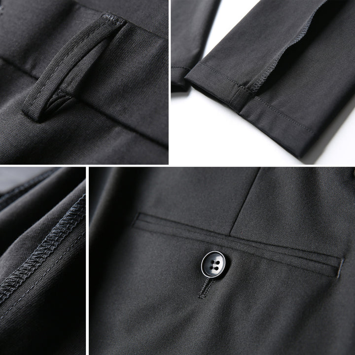 Elegant suit trousers for men with a slim fit and high-quality finish Lune London