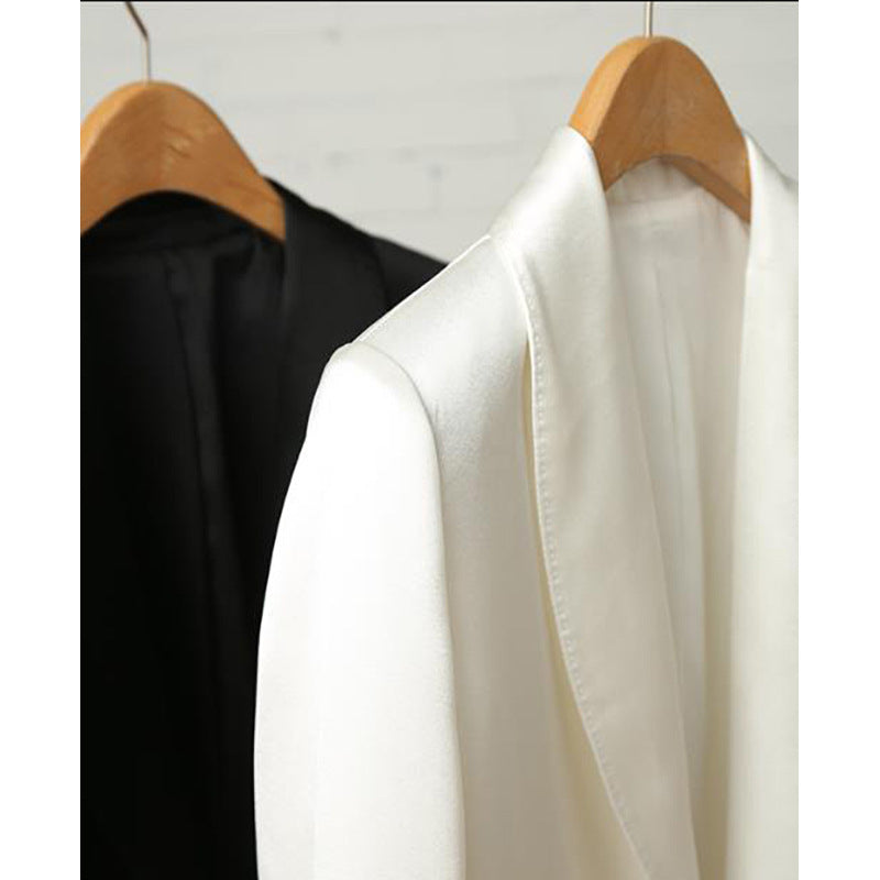 Lune London Women's Satin Evening Blazer