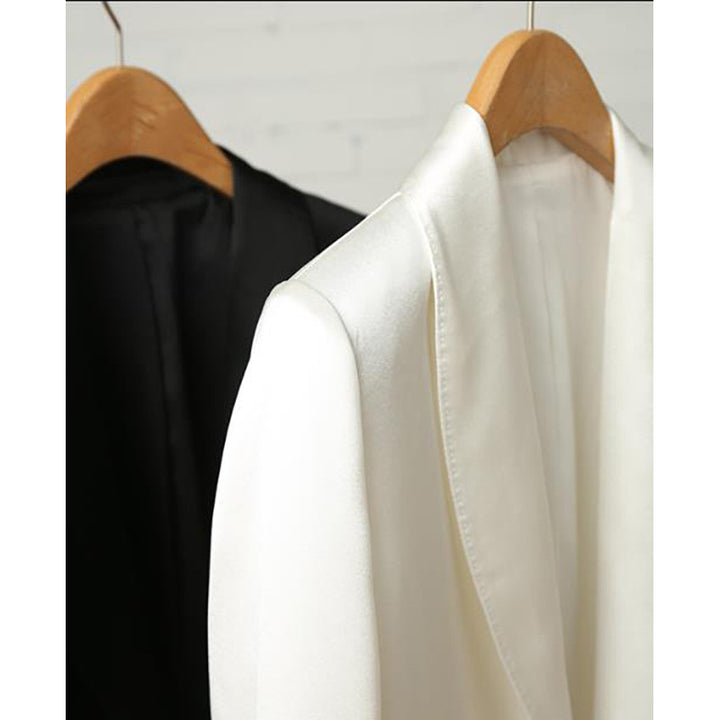 Lune London Women's Satin Evening Blazer
