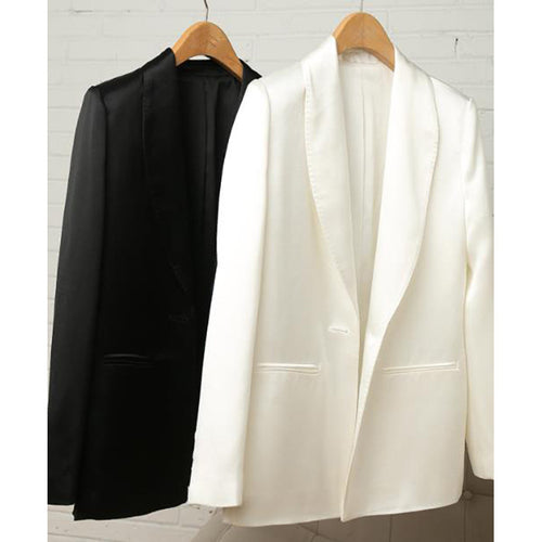 Lune London Women's Satin Evening Blazer