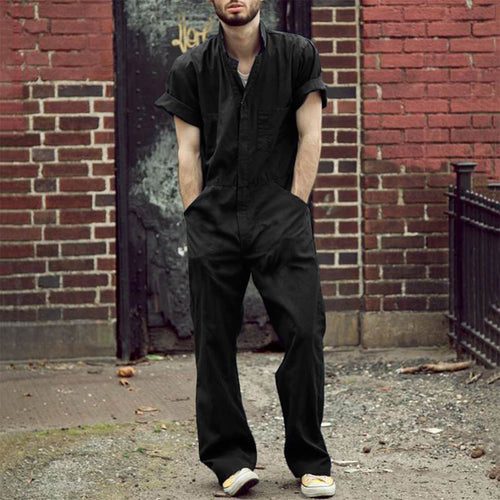 Lune London short-sleeve women’s overall with practical pockets