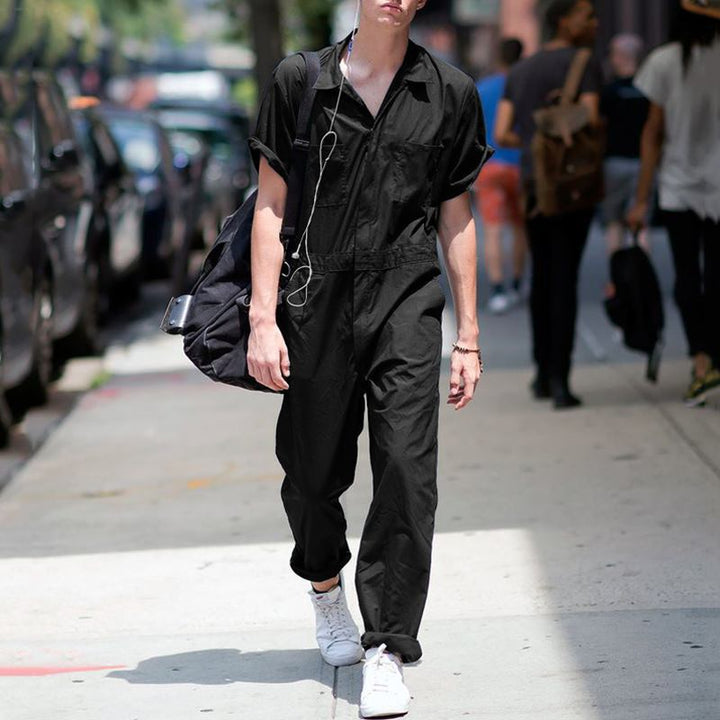 Lune London short-sleeve women’s overall with practical pockets